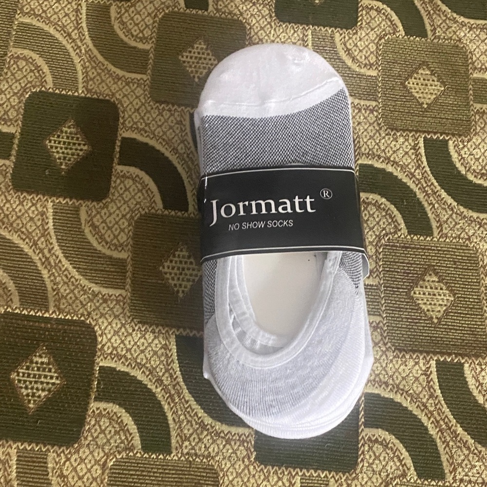 2-Pair Jormatt No-Show Socks